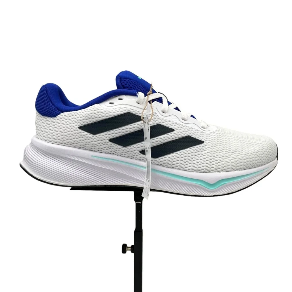 adidas Mens Response Athletic Running‎ Shoe Size 9.5 White/Aurora Ink/Flash Aqua